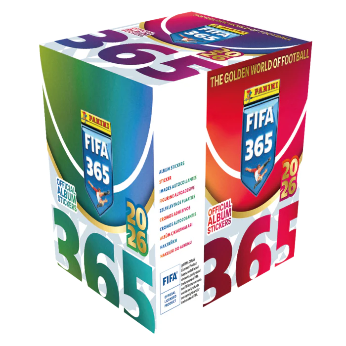 FIFA 365 2026 Official Sticker Collection - Box of 36 Packets