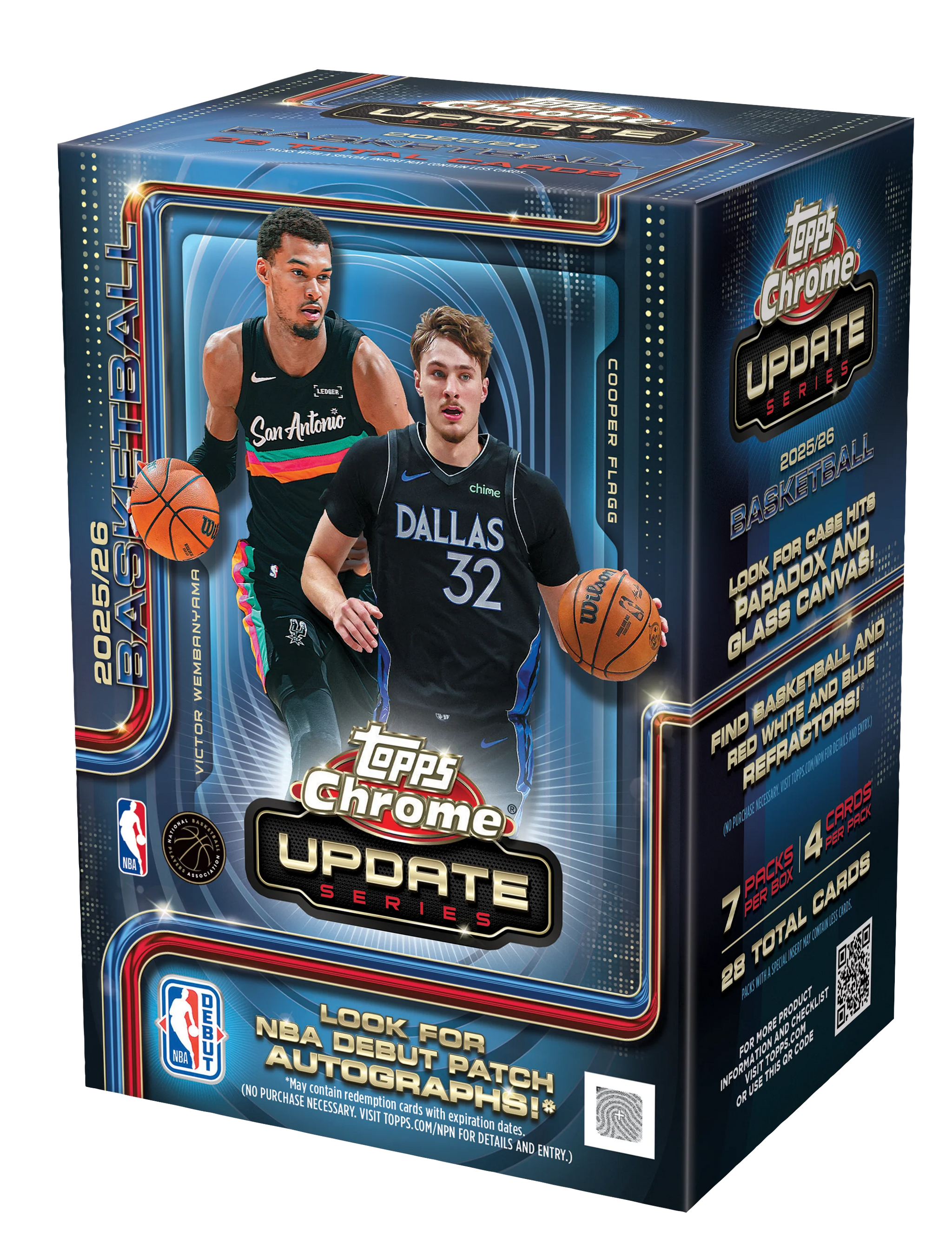 Topps Chrome Updates NBA Basketball 2025/26 - Value Box