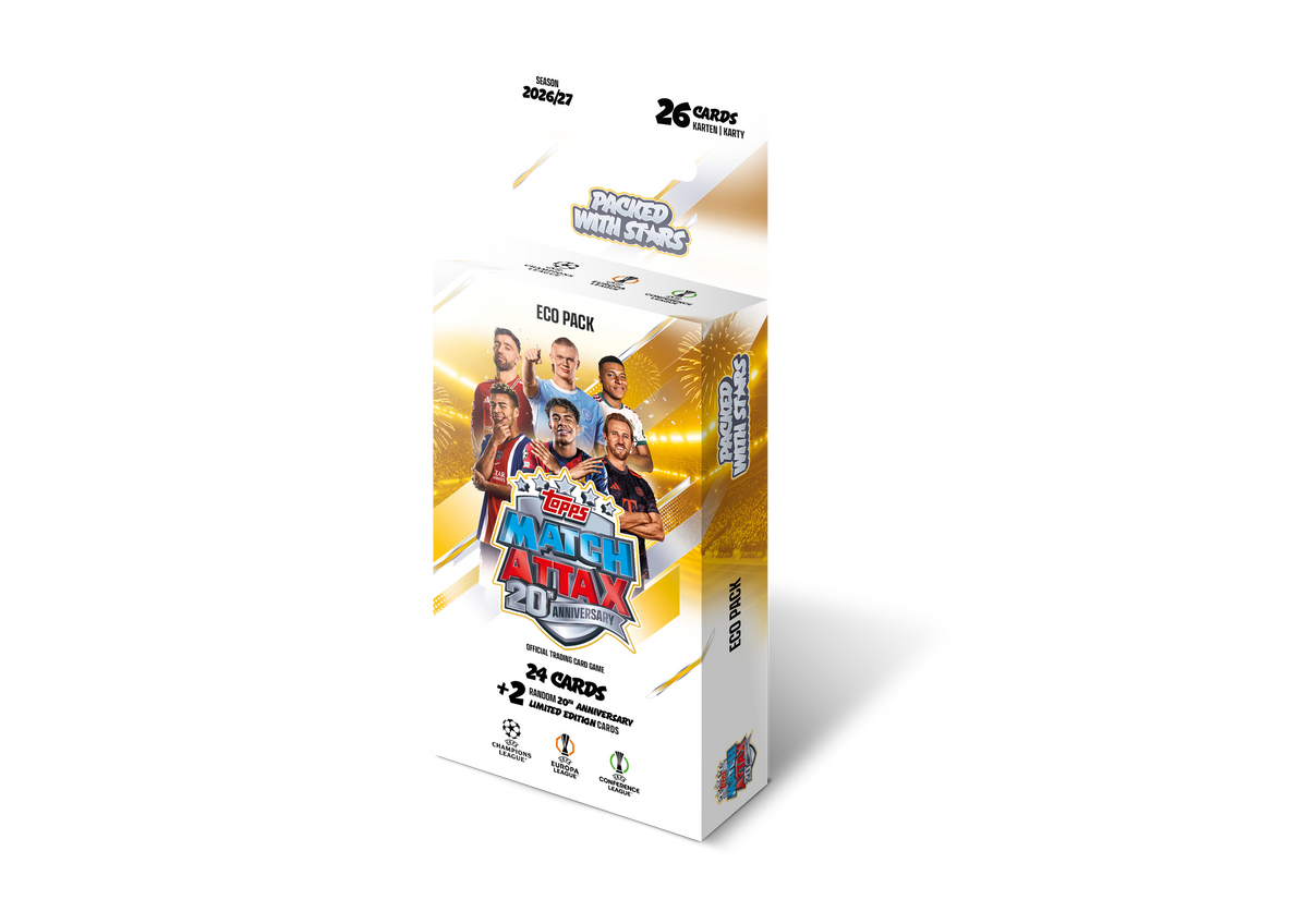 Topps UCC Champions League Match Attax 2026/27 - ECO Pack ( Lansare 23.09.2026 )