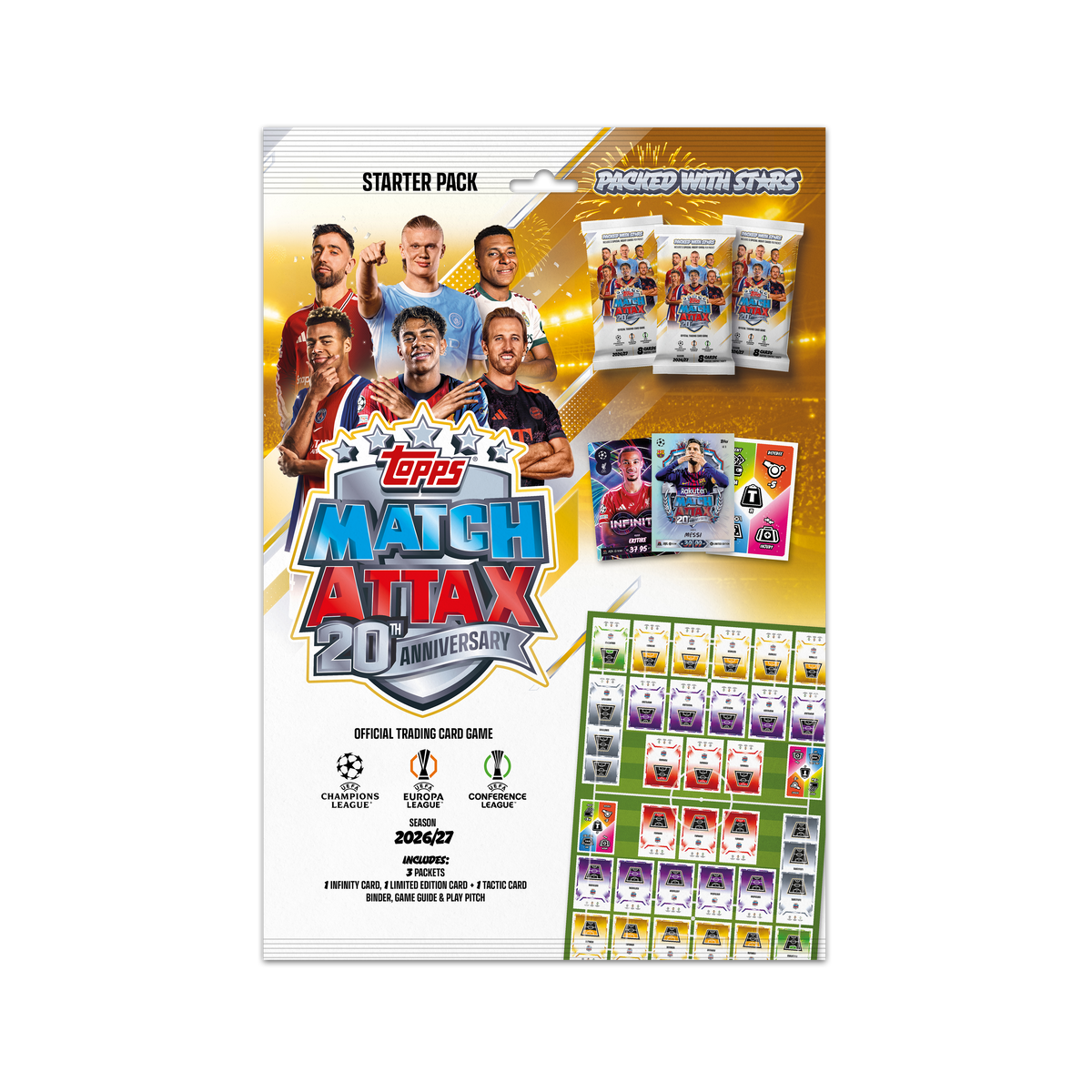 Topps UCC Champions League Match Attax 2026/27 - Starter Pack  ( Lansare 23.09.2026 )
