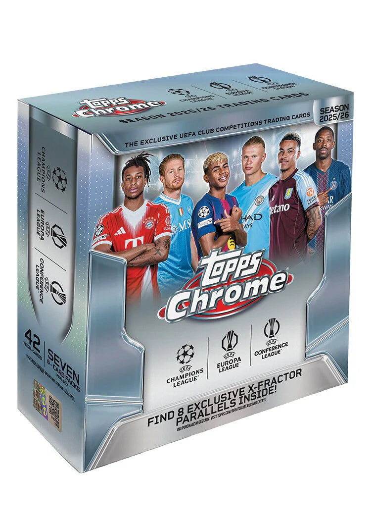Topps UCC Chrome 2025-26 Mega Box