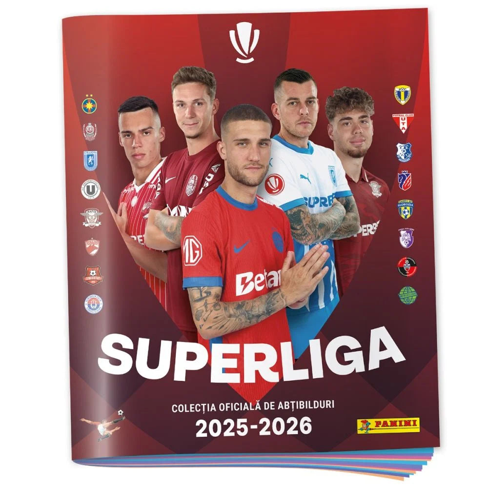 Panini Superliga Romaniei 2025-26 Album Stickere