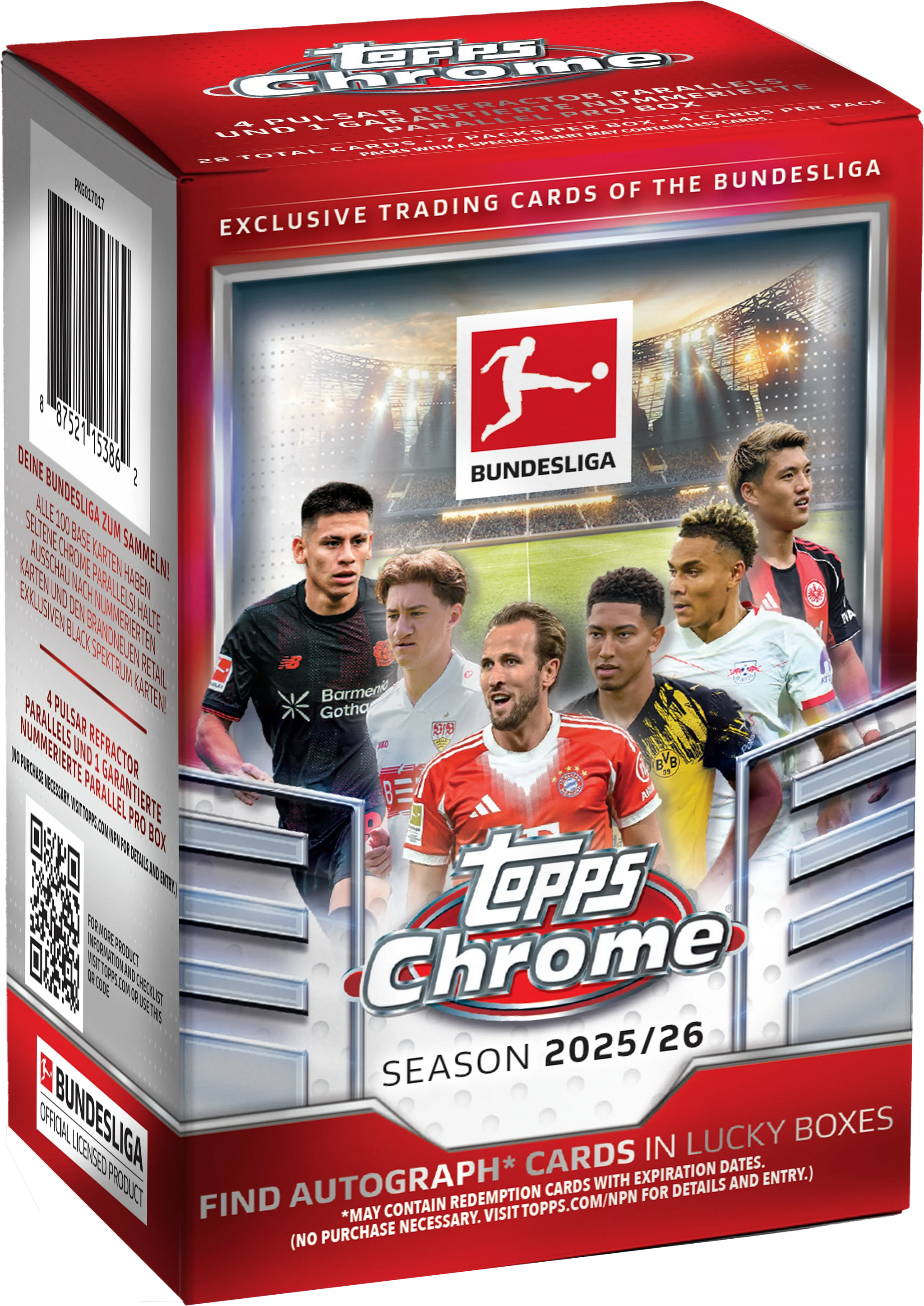 Topps Chrome Bundesliga 25-26 Value Box