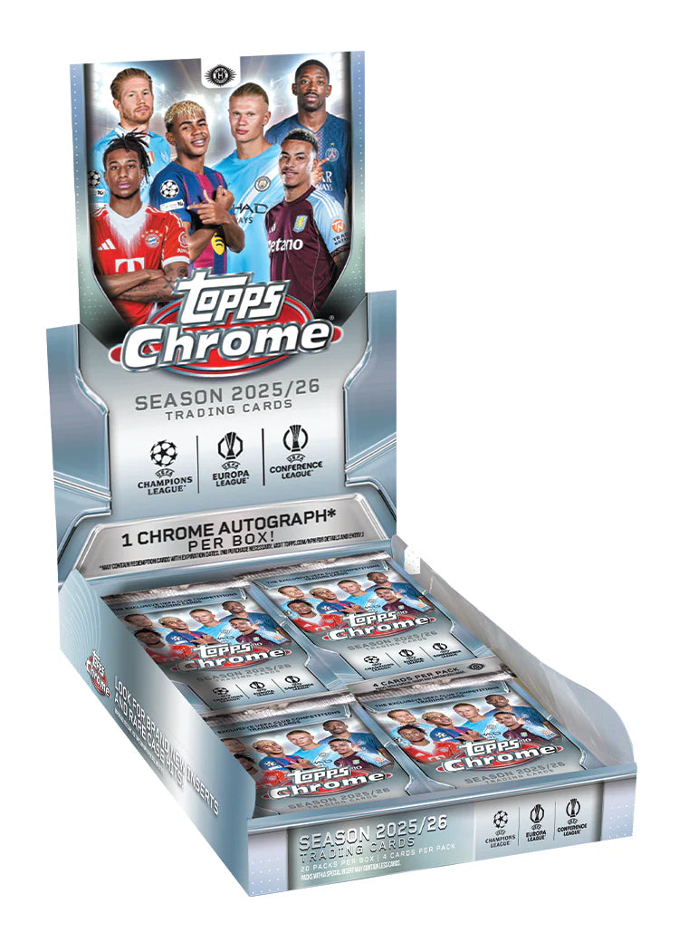 Topps UCC Chrome 2025-26 Hobby Box - Breaks