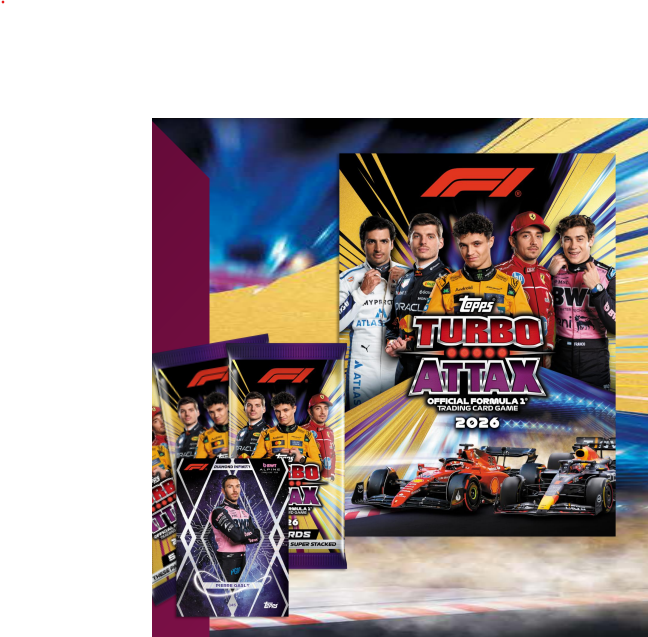 Topps Turbo Attax Formula 1  2026 – STARTER PACK (27.07.2026)