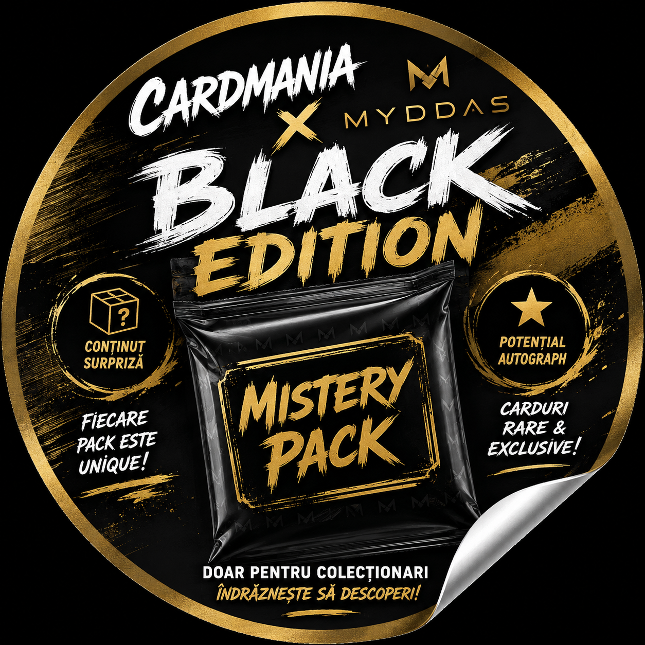 CardMania x Myddas - Black Edition ( Lansare 08.08.2026 )