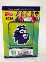 Topps Premier League 2026 Debut Edition Trading Cards - "Globallers" Mega Tin
