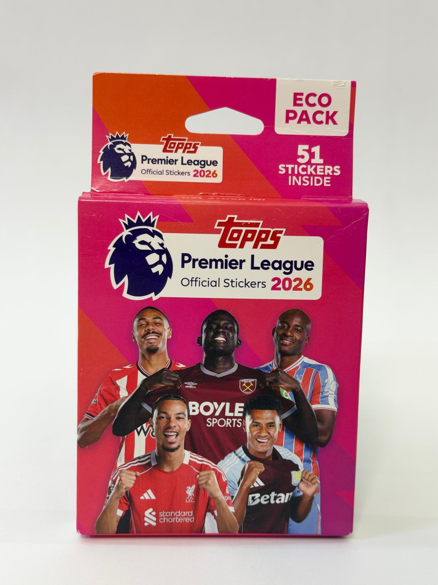 Topps Premier League Stickers 2026 - Eco Pack