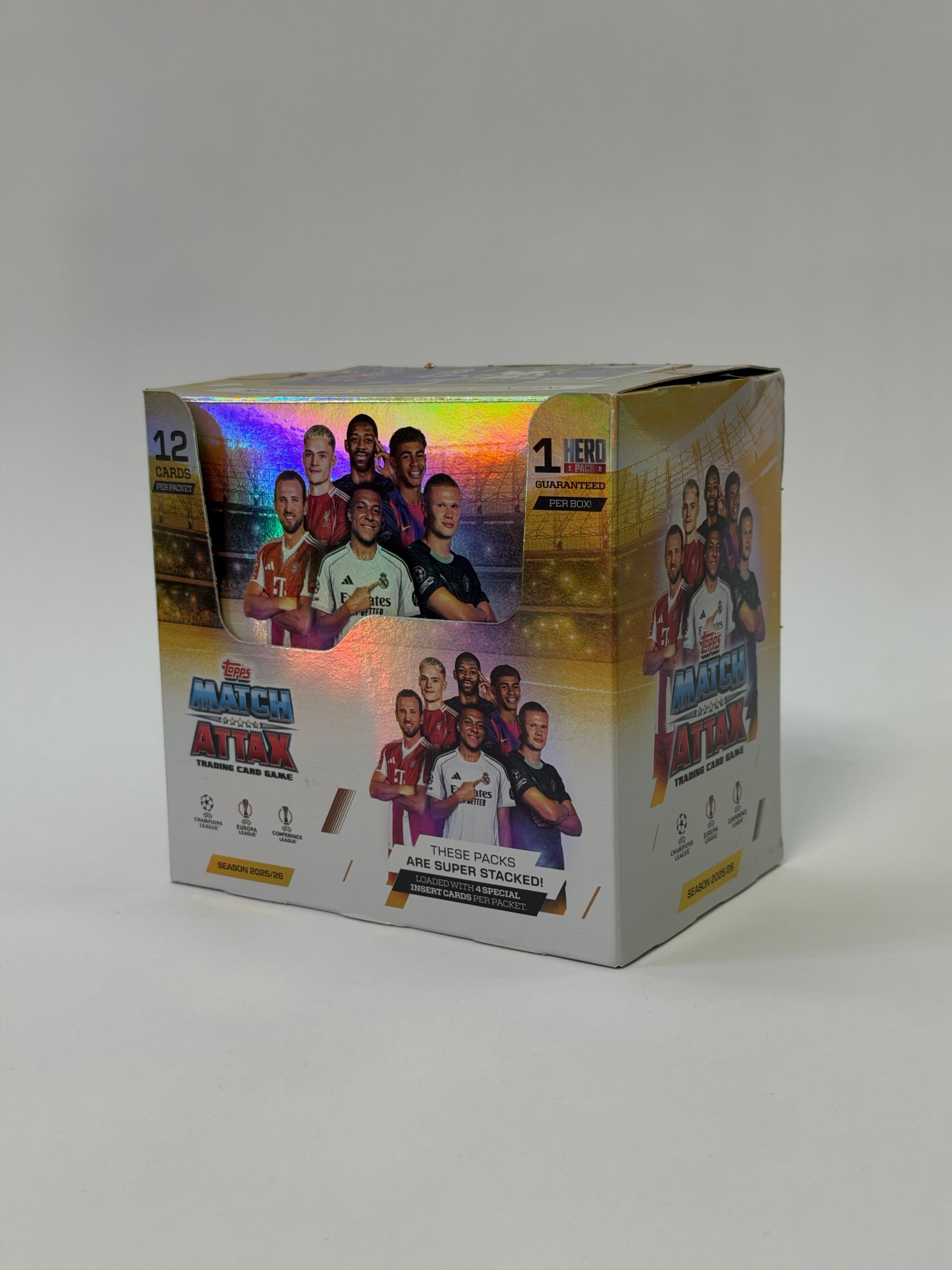Topps UCC Champions League Match Attax 2025/26 - Box with 32 packs