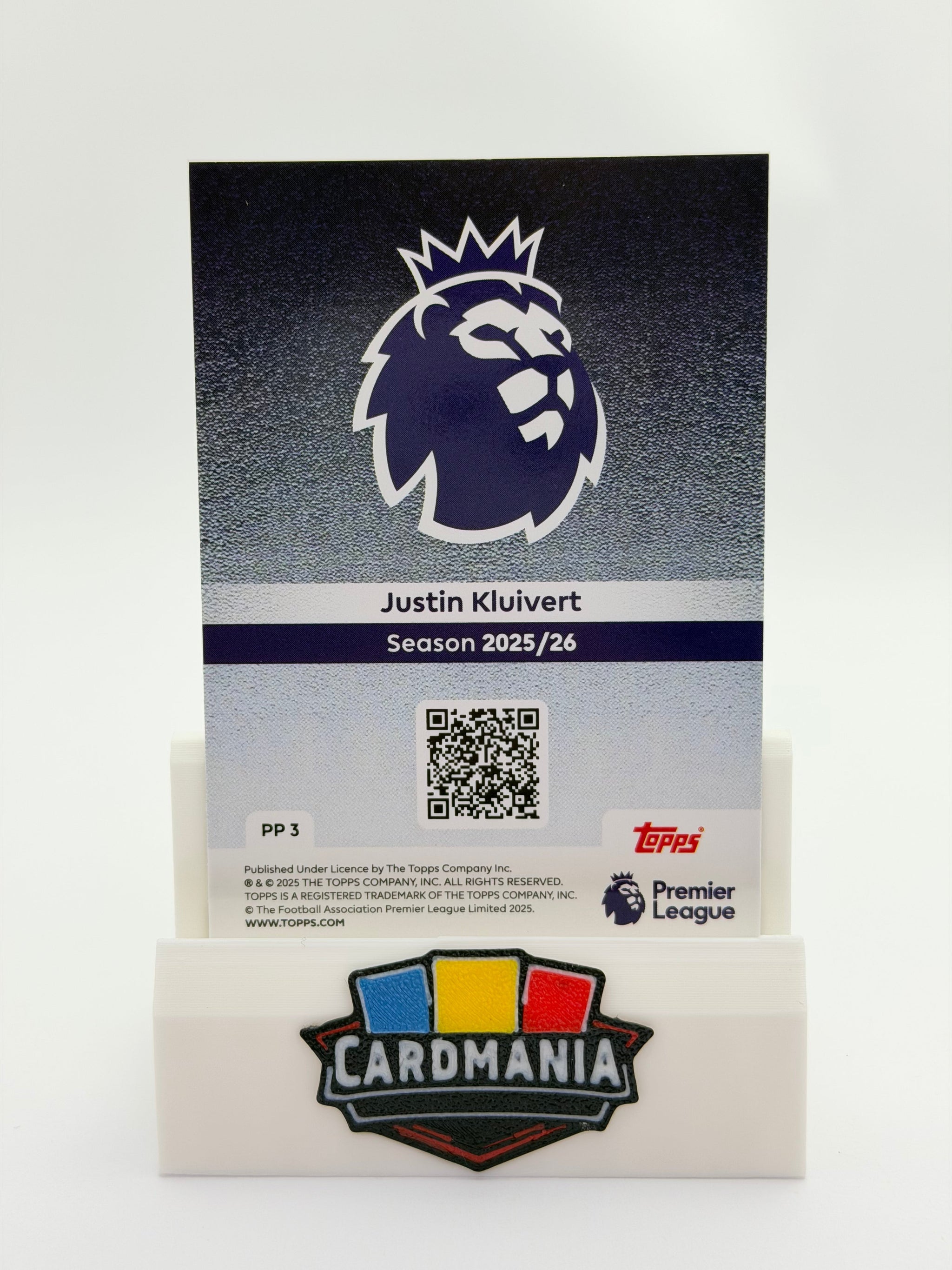 Justin Gulivert #PP3 - Topps Premier League 2026