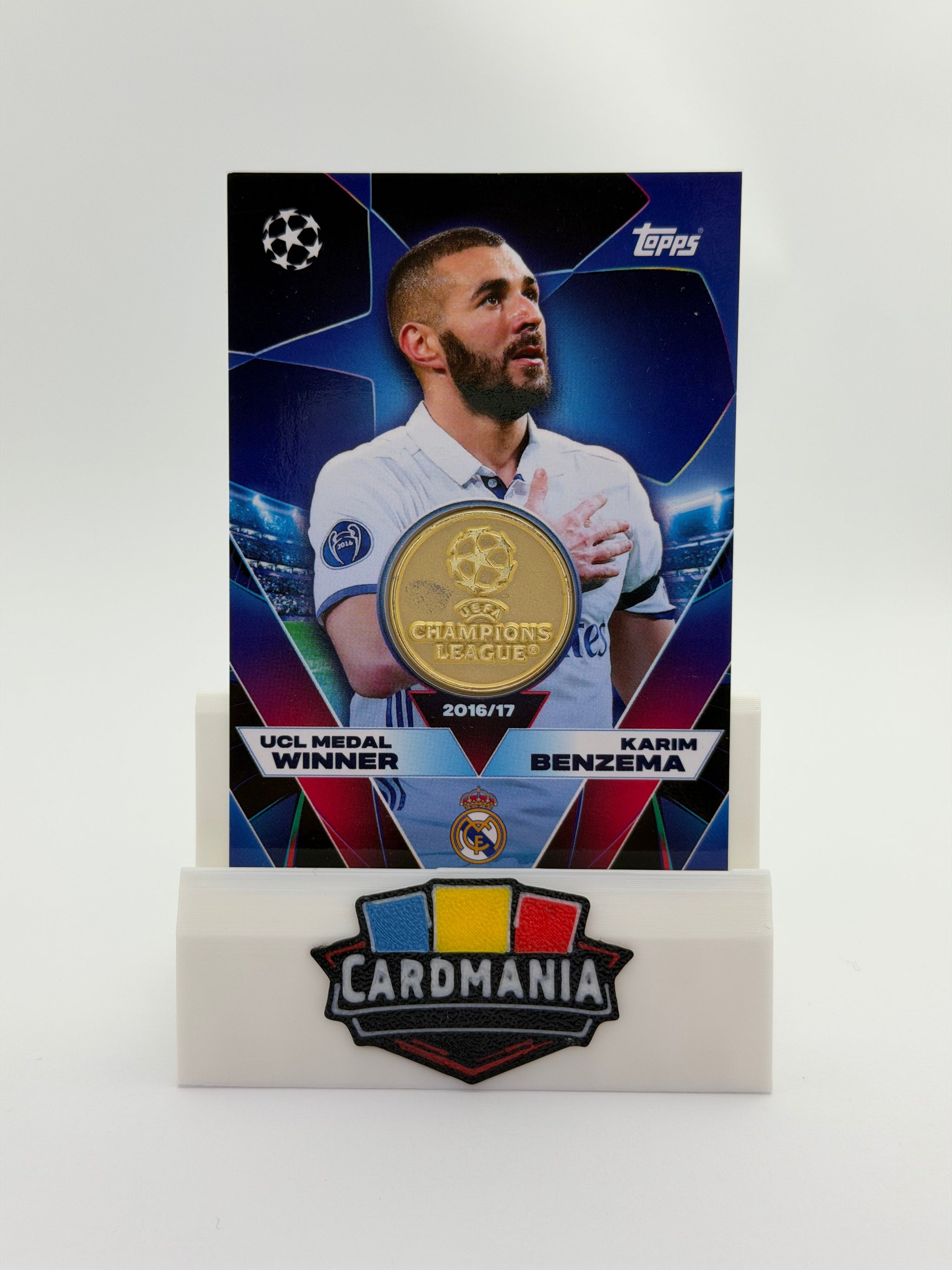 Karim Benzema – UCL Medal Winner Relic - Topps Match Attax UCC 2025/26