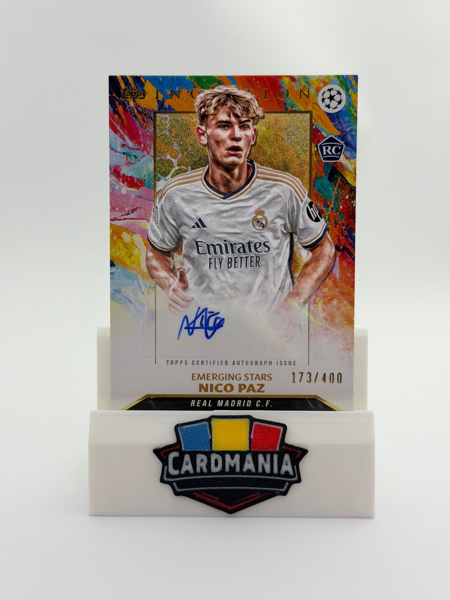 Nico Paz 173/400 - Autograph - Topps Inception