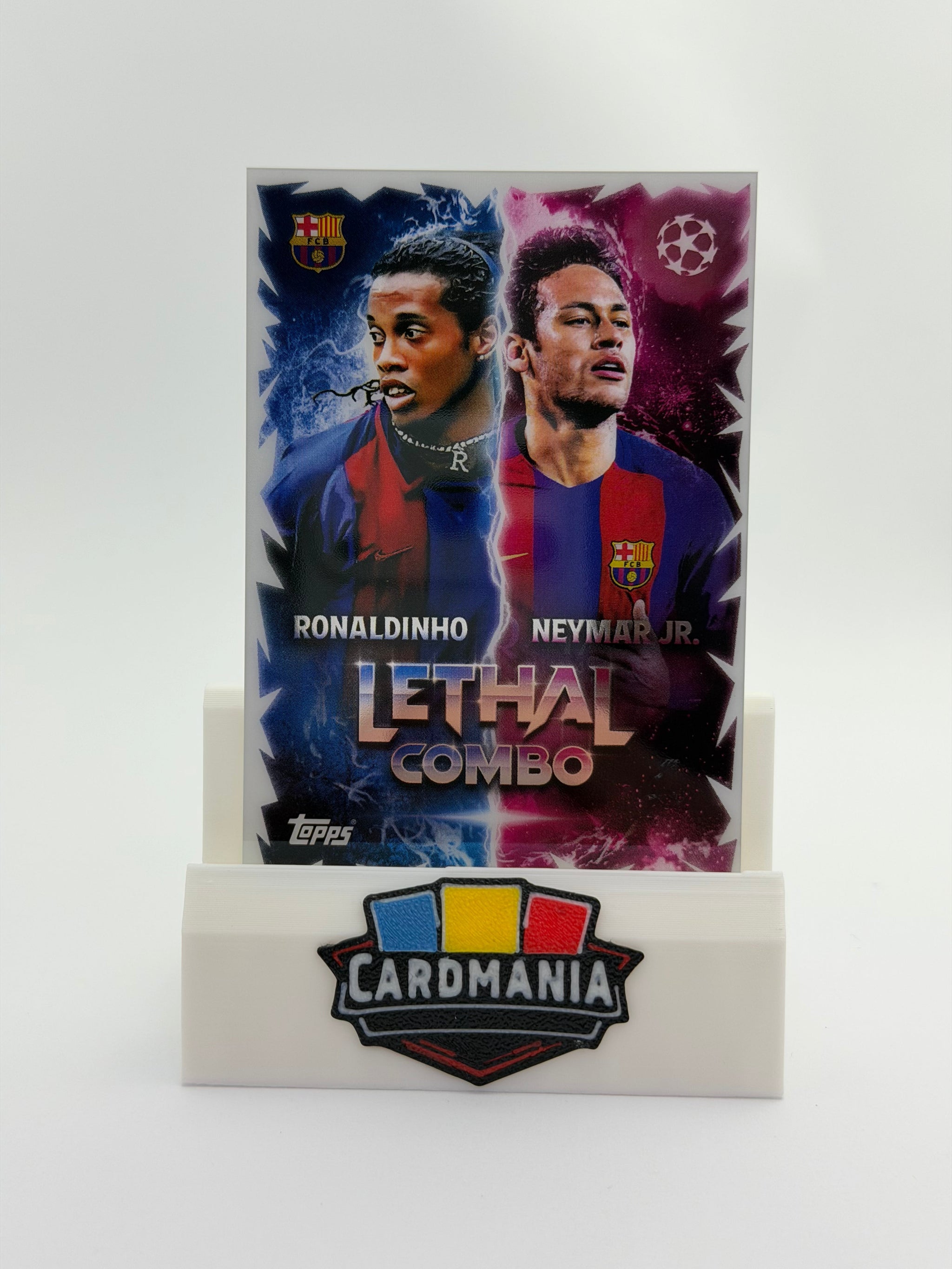 Ronaldinho & Neymar JR - Lethal Combo #LC-RN - Topps Match Attac UCC 2025/26