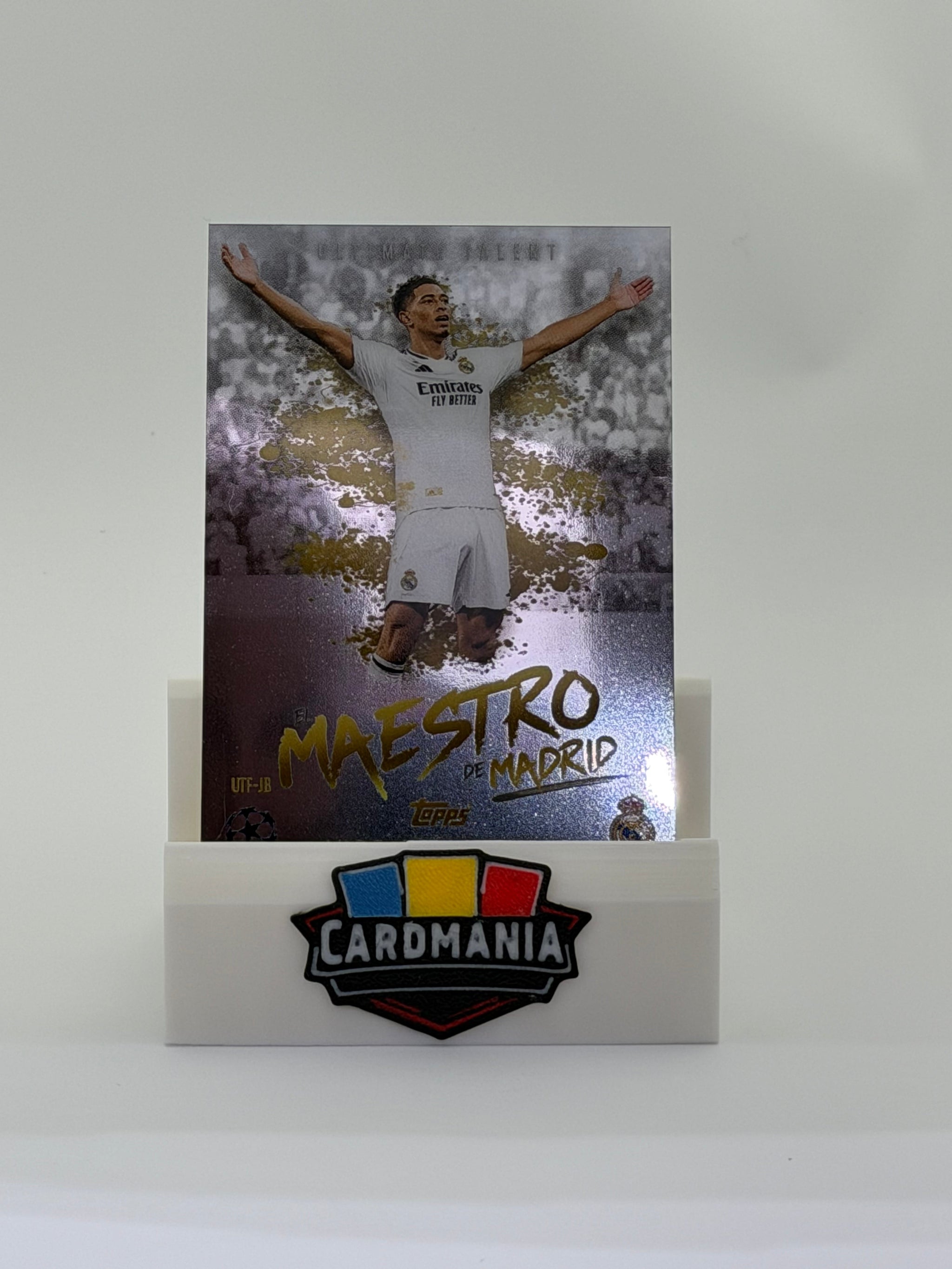 Jude Bellingham #180 – Topps Match Attax 24/25 “El Maestro de Madrid / Ultimate Talent”