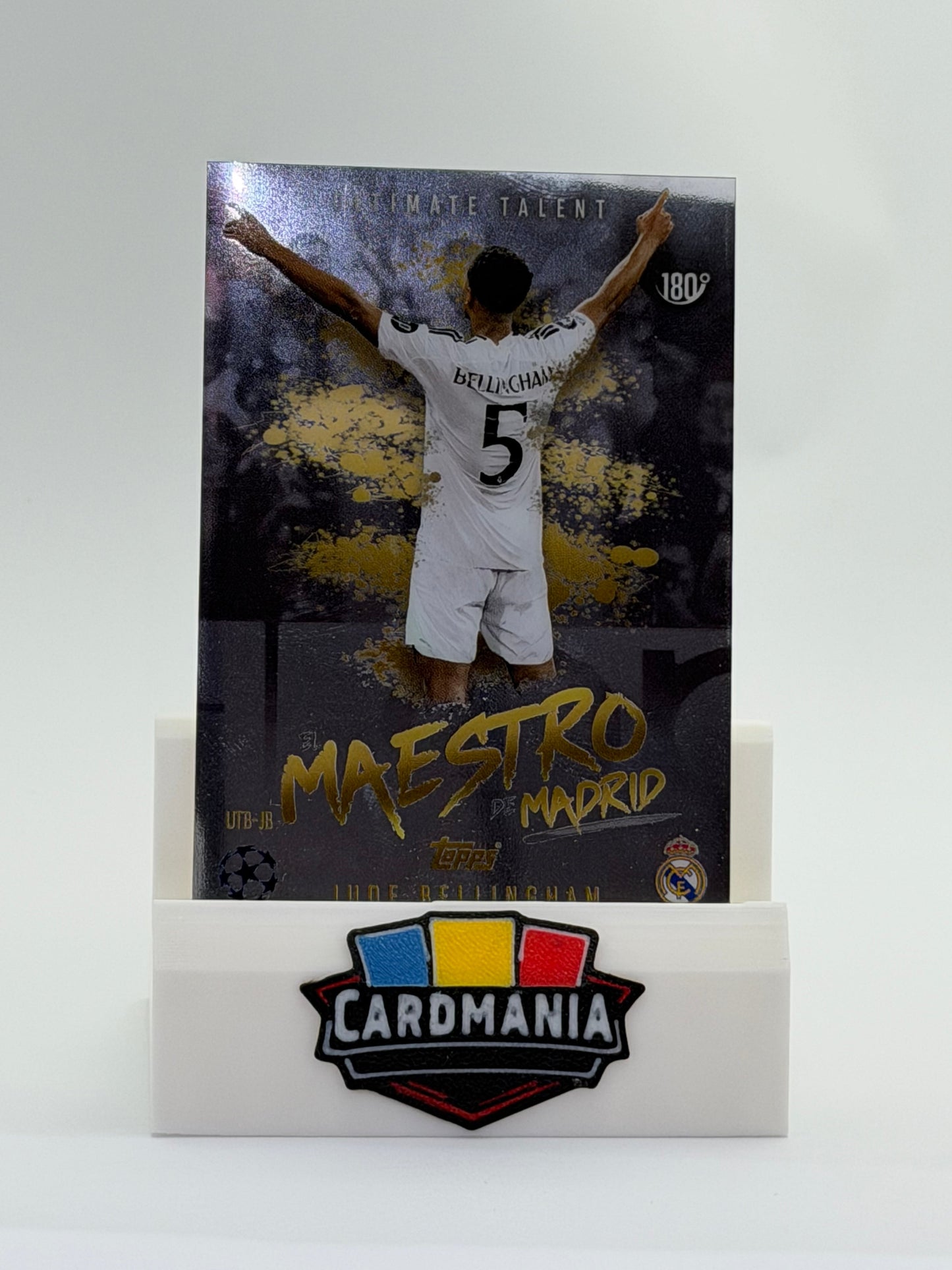 Jude Bellingham #180 – Topps Match Attax 24/25 “El Maestro de Madrid / Ultimate Talent”