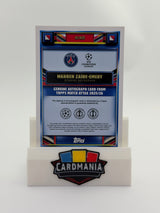 Warren Zaire-Emery “Autograph 040/250” — Topps Match Attax UCC