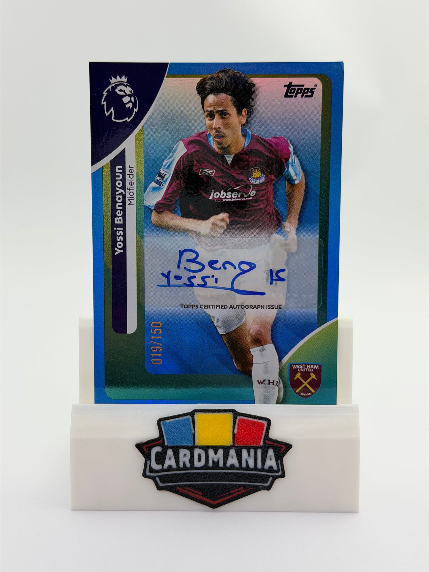 Yossi Benayoun “Autograph /150” — Topps Premier League 2025/26