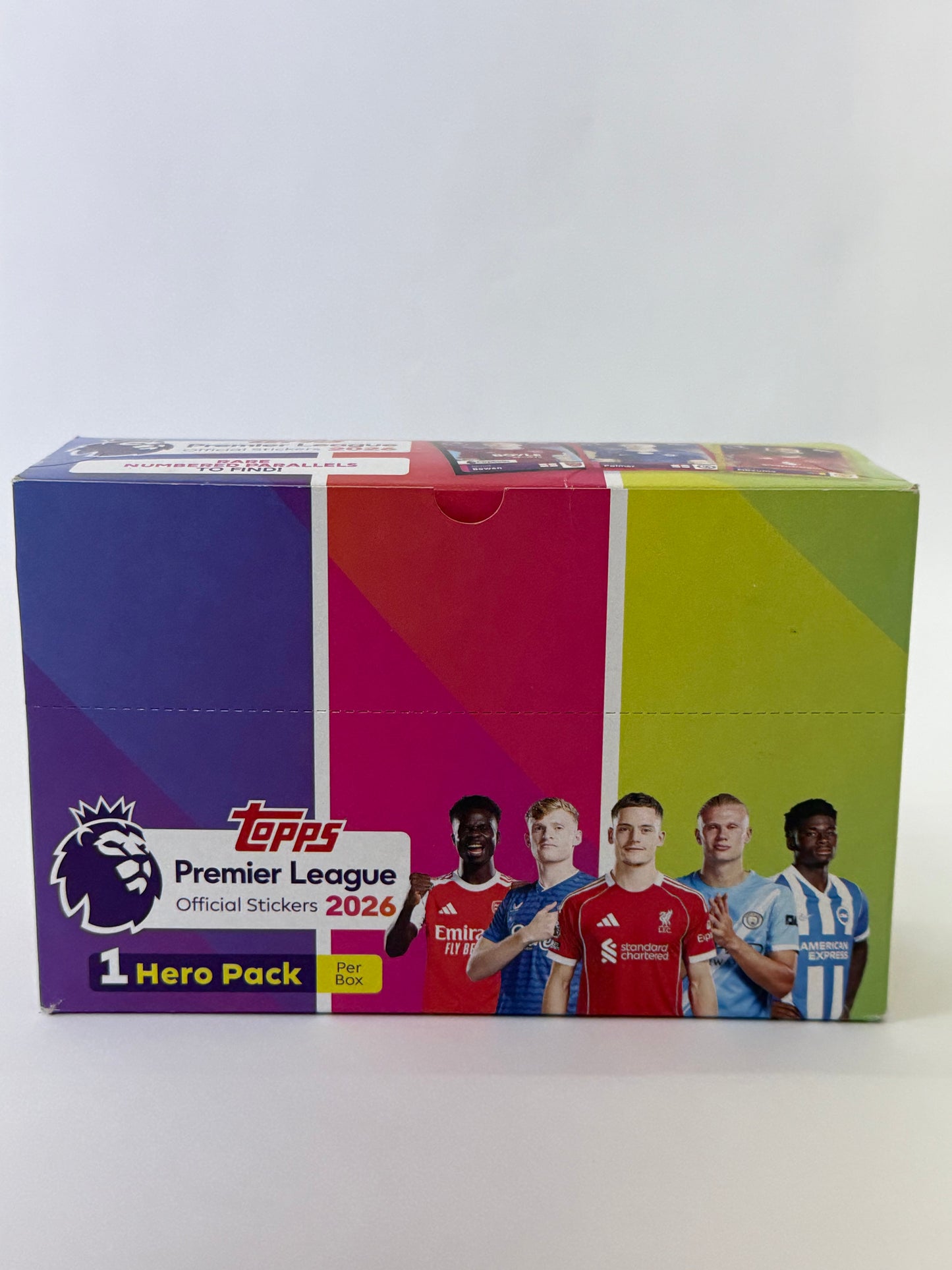 Topps Premier League Stickers 2025/2026 - Box with 100 Packs