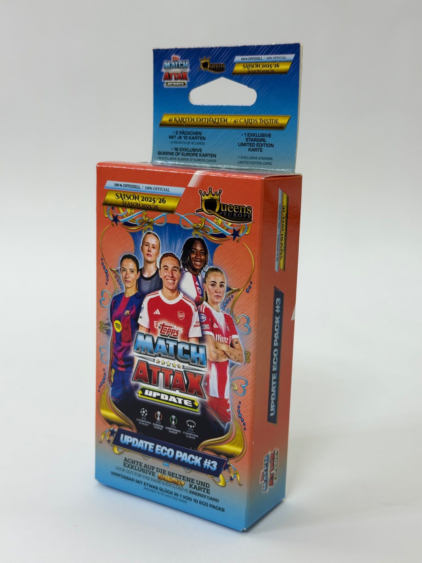 Topps UCC Champions League Match Attax 2024/25 - Update ECO Pack - Queens of Europe