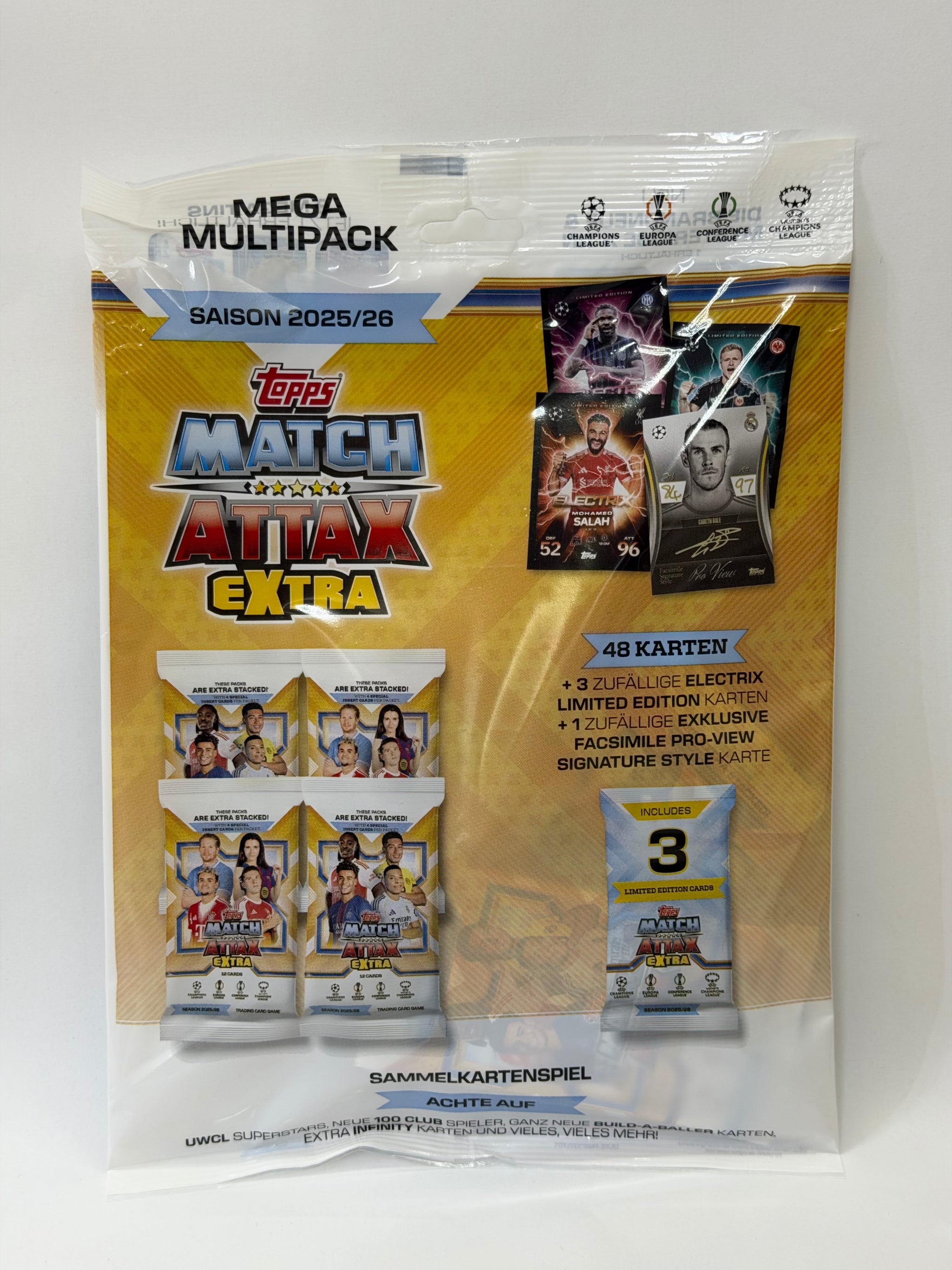 Topps UCC Champions League Match Attax EXTRA 2025/26 - Mega Multipack