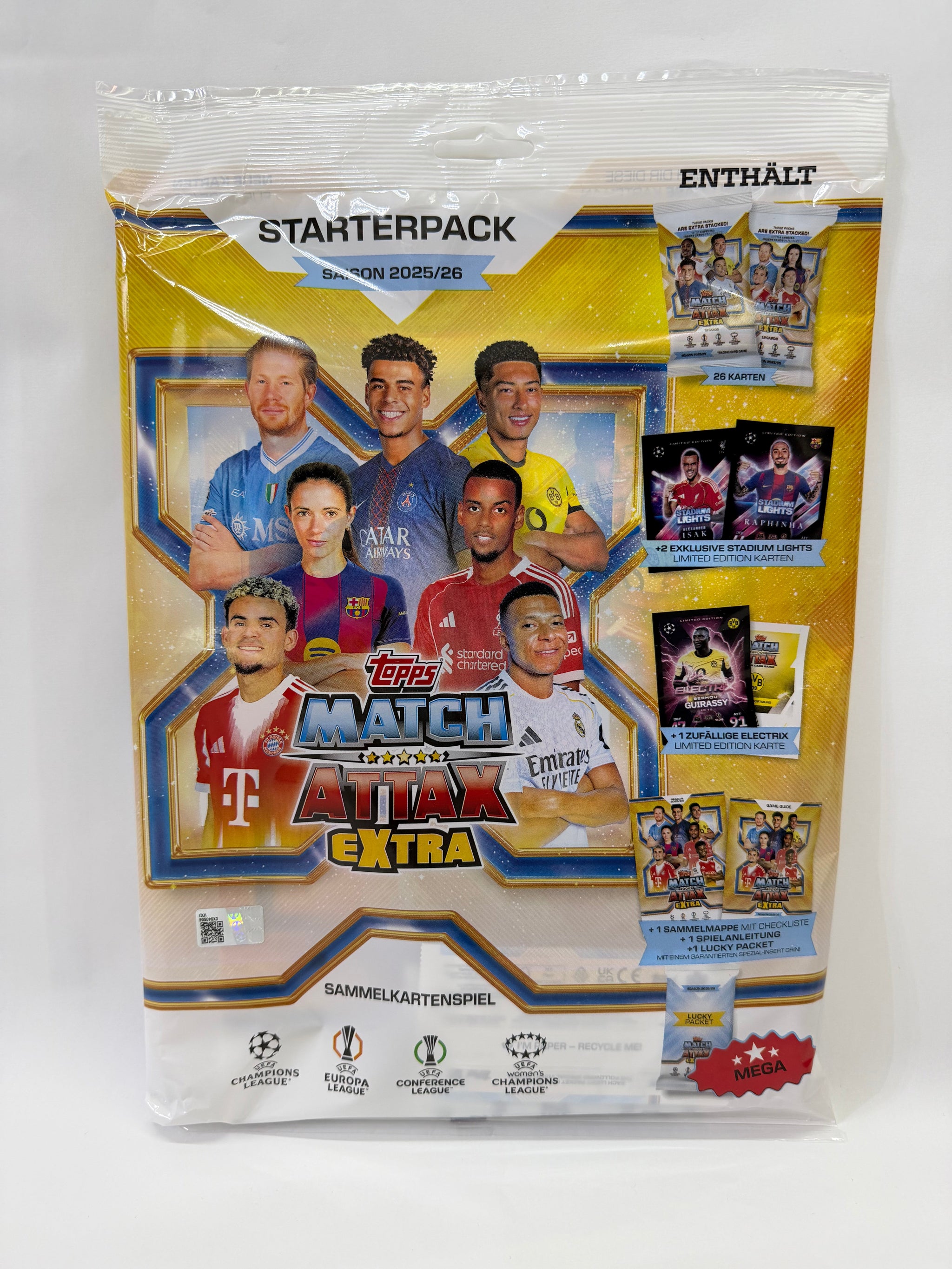 Topps UCC Champions League Match Attax EXTRA 2025/26 - Starterpack