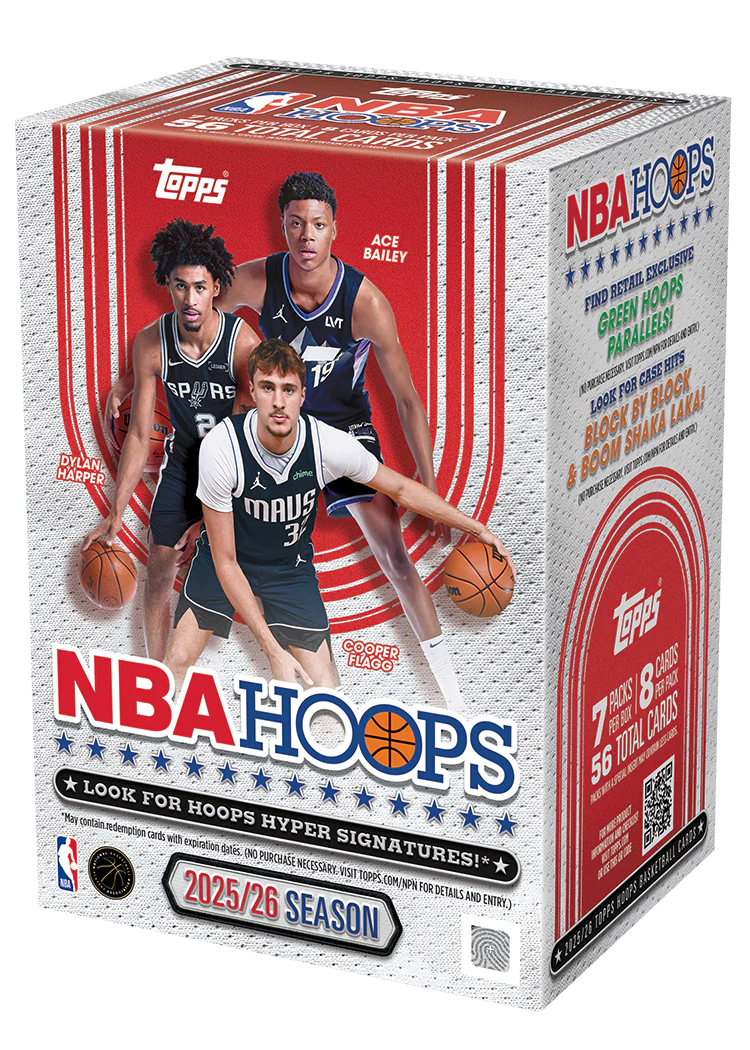 Topps NBA Hoops Basketball 25-26 Value Box