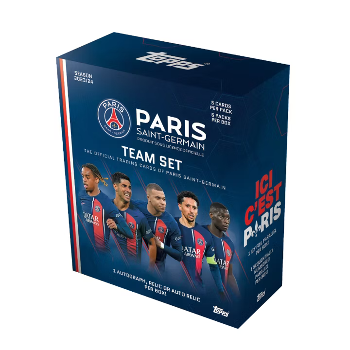 Topps Paris Saint Germain 2023-24 Team Set  ( Autograf/Relic Garantat )