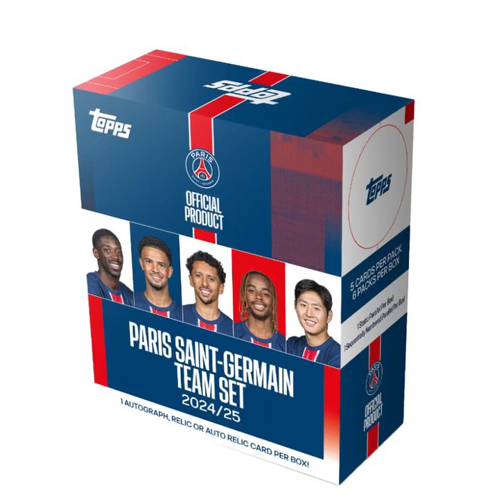 Topps Paris Saint Germain 2024-25 Team Set (  ( Autograf/Relic Garantat )