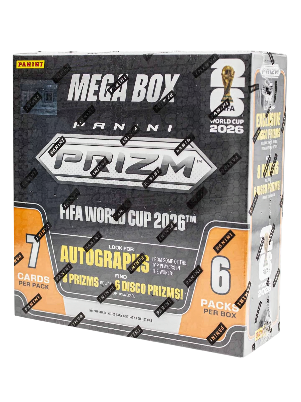 Panini Prizm World Cup Soccer 2026 -  Mega Box