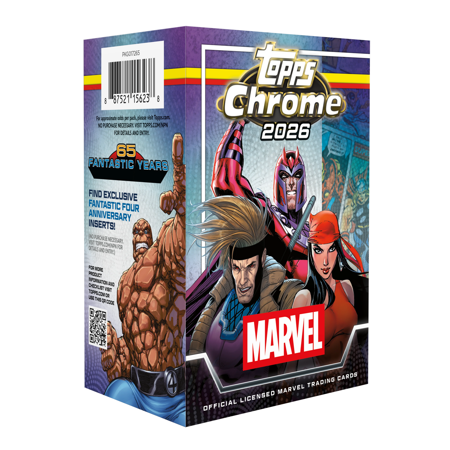 Topps Chrome® Marvel Comics 2026 - Value Box