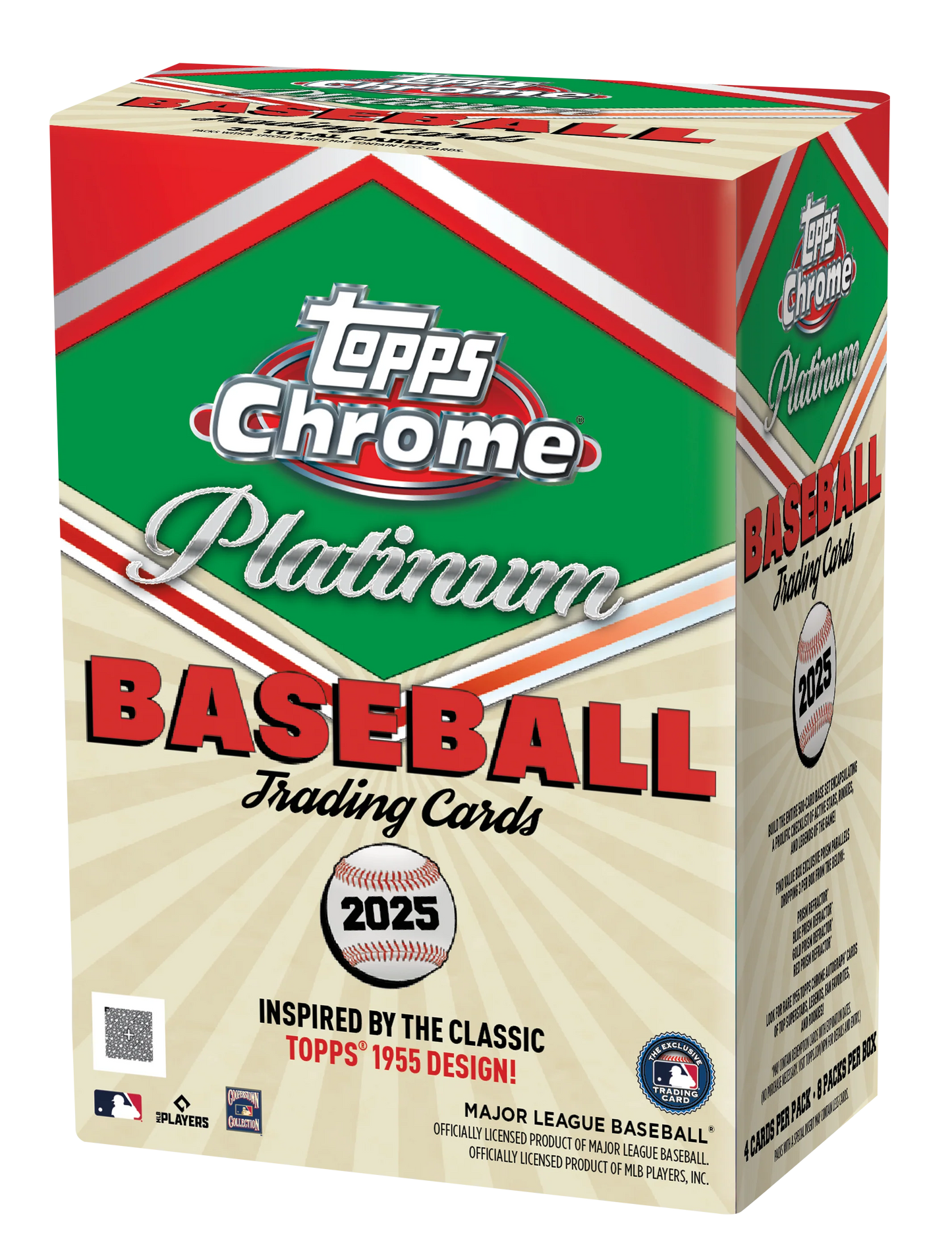 Topps Chrome Platinum Baseball 2025-26 Value Box