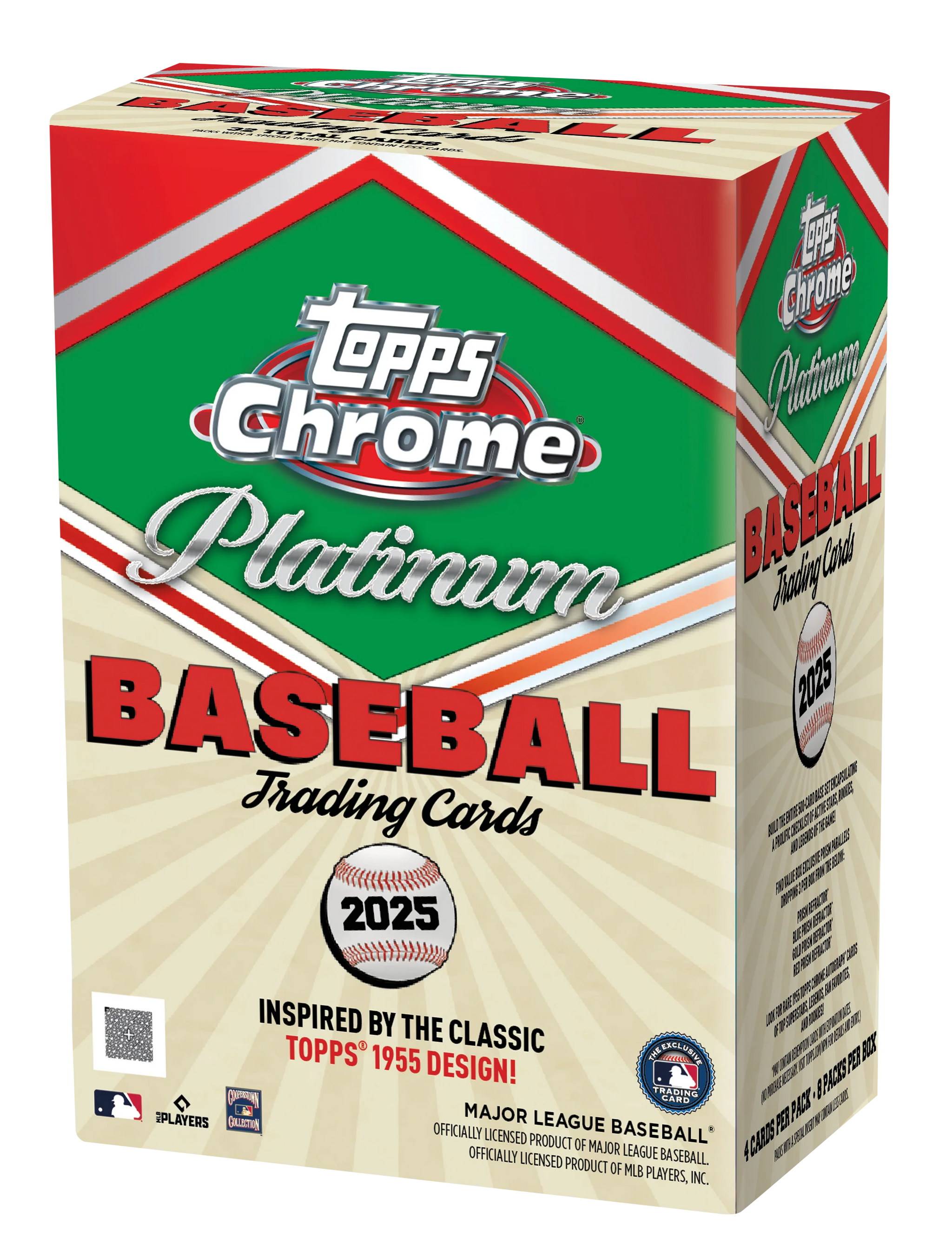 Topps Chrome Platinum Baseball 2025-26 Value Box