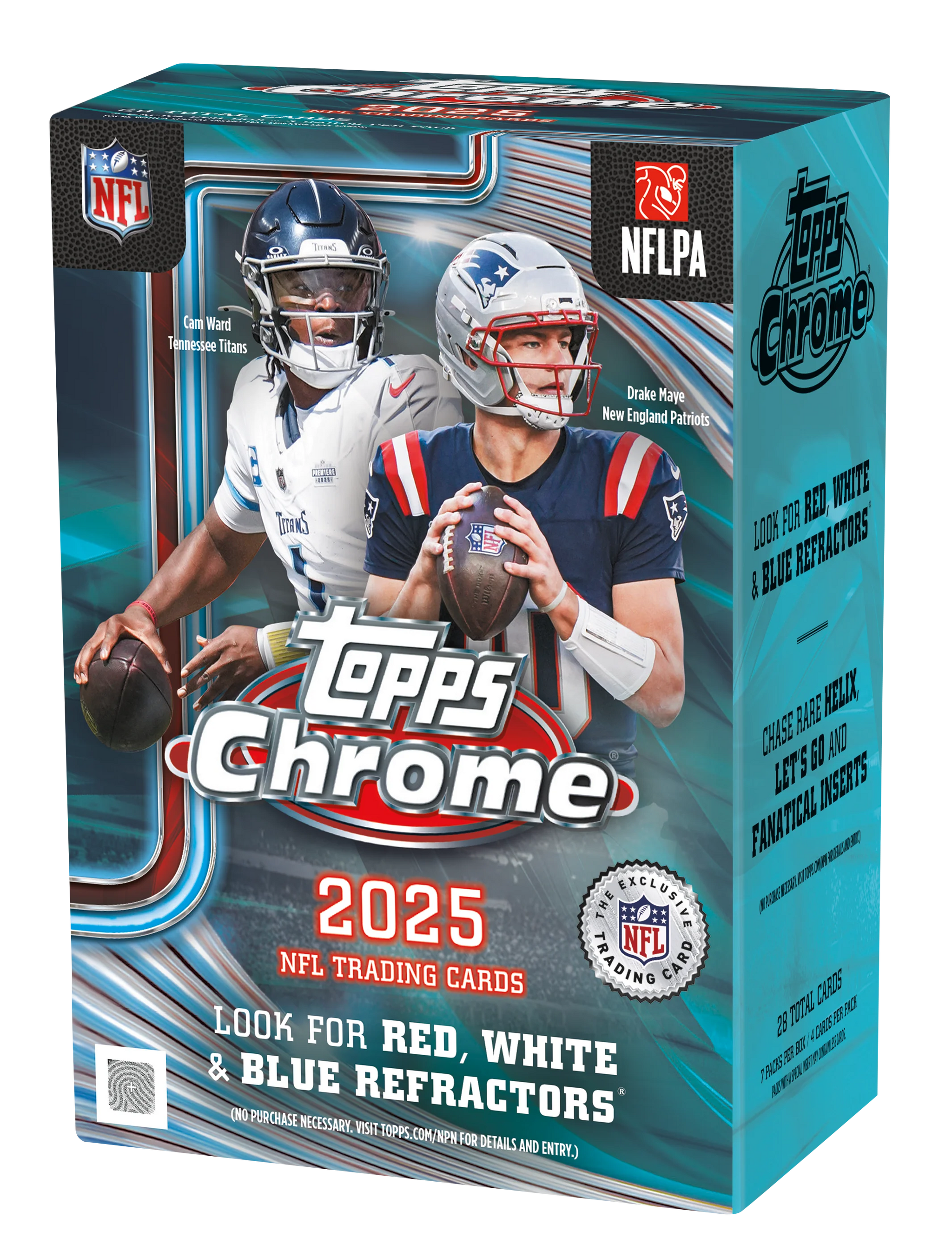 Topps NFL Chrome 2025 - Value Box