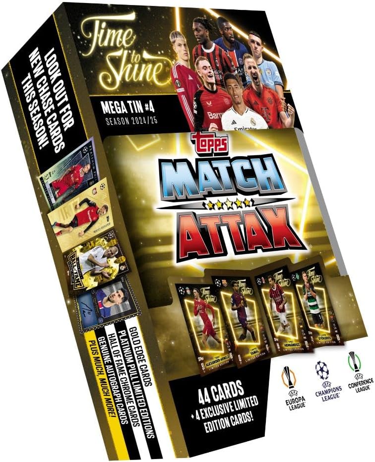 Topps UCC Champions League Match Attax 2024/25 - Mega Tin