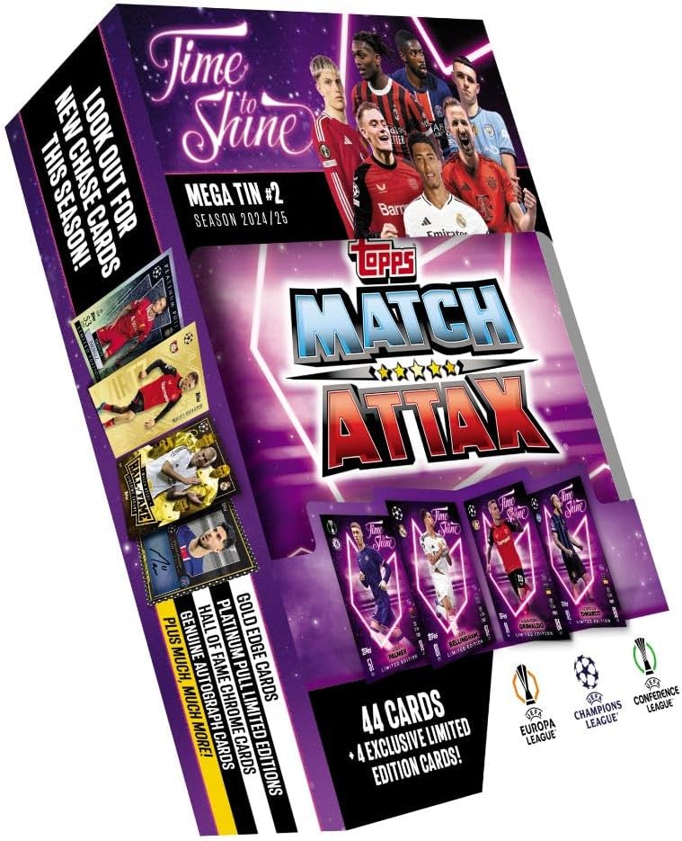 Topps UCC Champions League Match Attax 2024/25 - Mega Tin