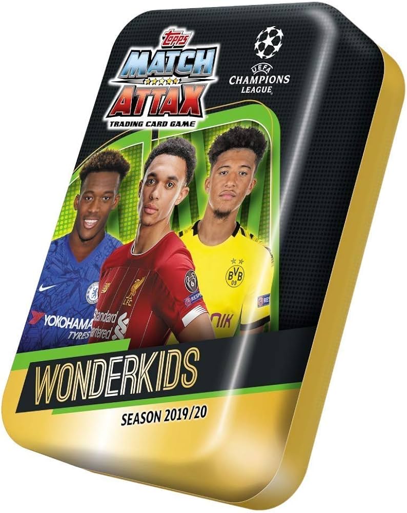 Topps Match Attax 2019/20 - Mega Tin (Design 3 World Class Superstars)