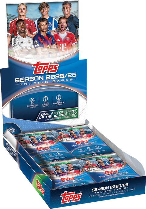 Topps UEFA Club Competitions UCC Flagship 2025/26 - Hobby Box