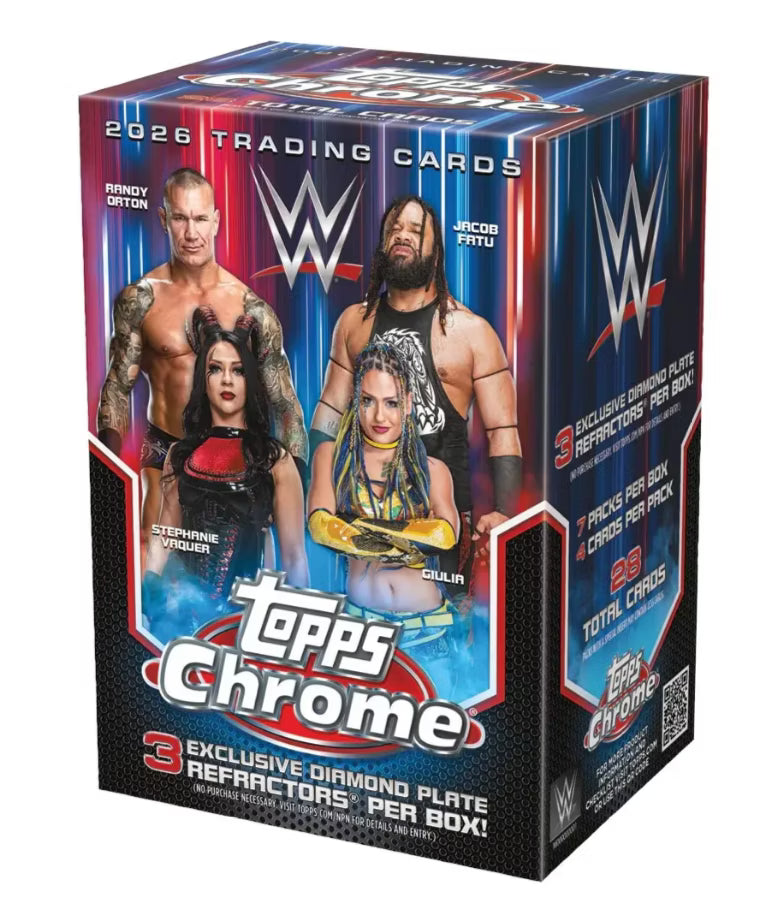 Topps WWE Chrome 2026 - Value Box