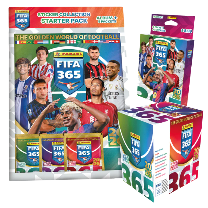 FIFA 365 2026 Official Sticker Collection - Mega bundle