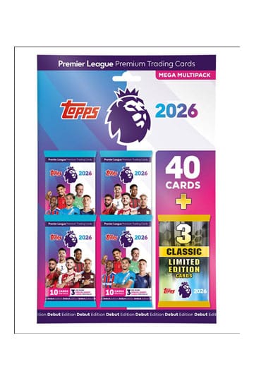 Premier League 2025/26 Trading Cards Mega Multipack