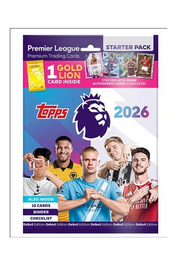 Premier League 2025/26 Trading Cards Starter Pack