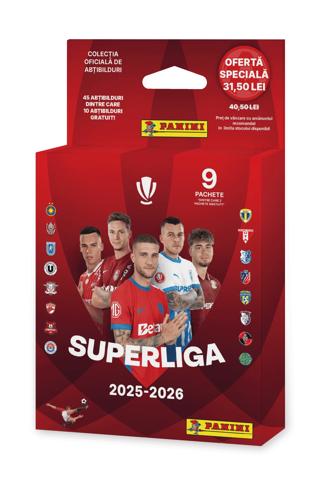 Panini Superliga Romaniei 2025-26 ECO Pack