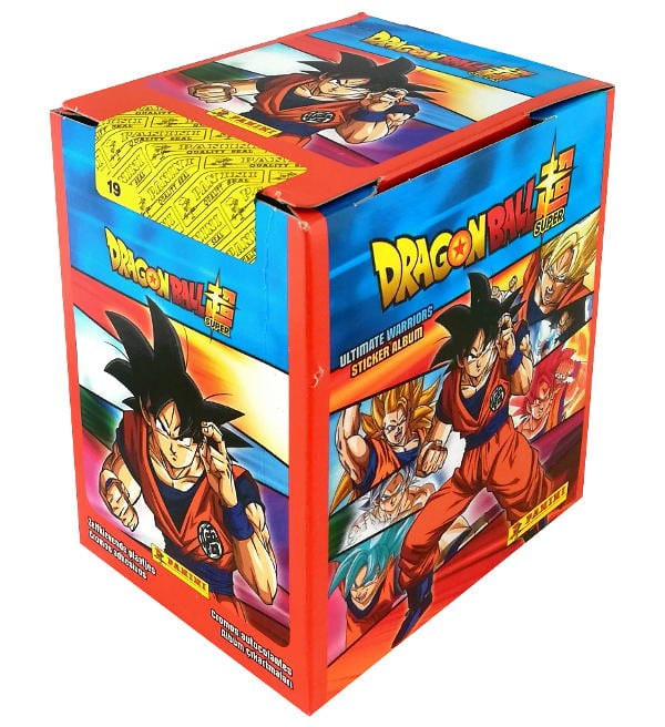 Dragon Ball Super Ultimate Warriors Stickers - Cutie cu 50 Plicuri