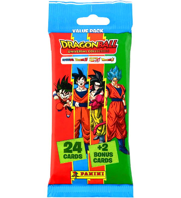 Panini Dragon Ball Universal Trading Cards - Fatpack Booster