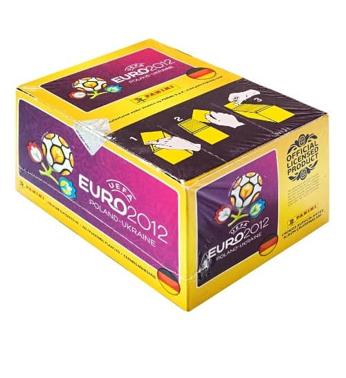 Panini UEFA Euro 2012 Poland- Ukraine - Cutie 50 Plicuri Stickere ( Produs Sigilat )
