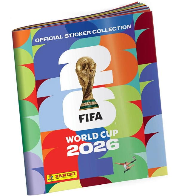 Panini FIFA World Cup 2026 Stickers – Soft Album + 3 plicuri