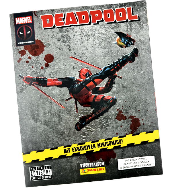 Marvel Deadpool Stickers & Cards - Album