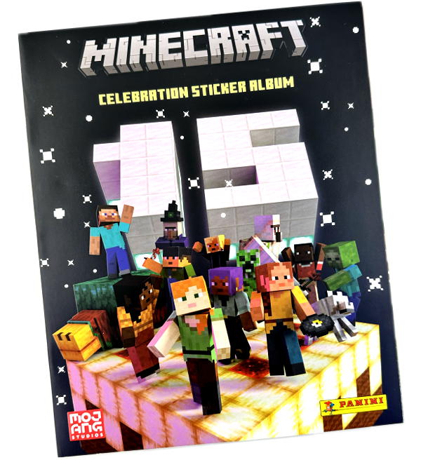 Panini Minecraft Celebration (2024) Stickers - English Album