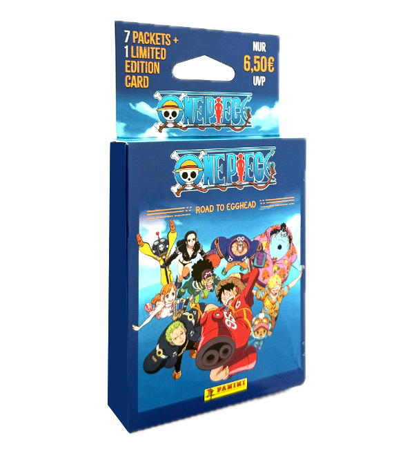 One Piece - Road to Egghead Stickers - Eco-Blister with 7 Packets + 1 LE Card