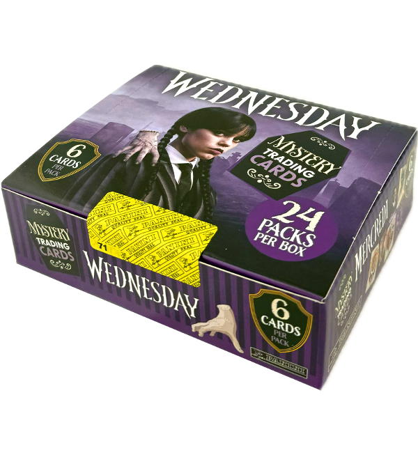 Wednesday Mystery Trading Cards - Cutie 24 Plicuri